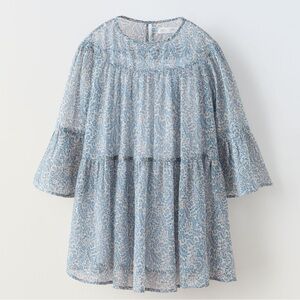Zara Girls Floral Swing Dress